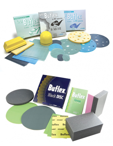 BUFLEX DRY SUPER TACK DISQUES 15 TROUS (25P)