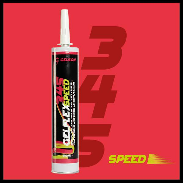 MASTIC PU POUR PARE-BRISE 1K GELFLEX 345 SPEED