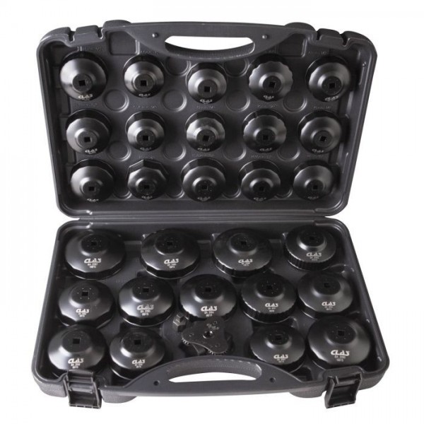COFFRET 30 DOUILLES FILTRES A HUILE MULTIMARQUE