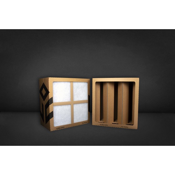 Filtre carton uCube 500 (1 unité contient 2 cubes) 50x50 cm