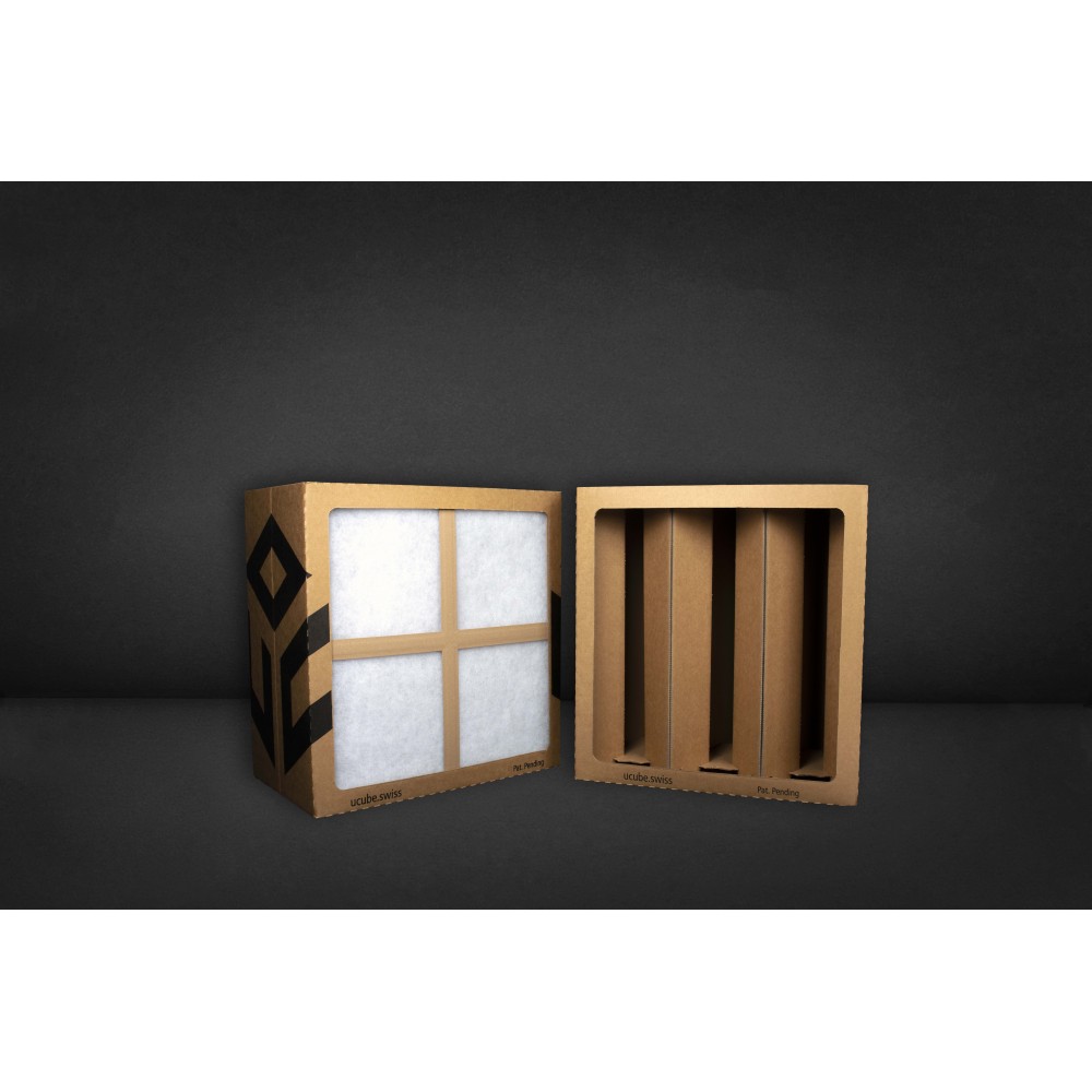 Filtre carton uCube 500 (1 unité contient 2 cubes) 50x50 cm