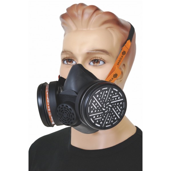 Masque facial de peinture MP2 avec deux filtres 2